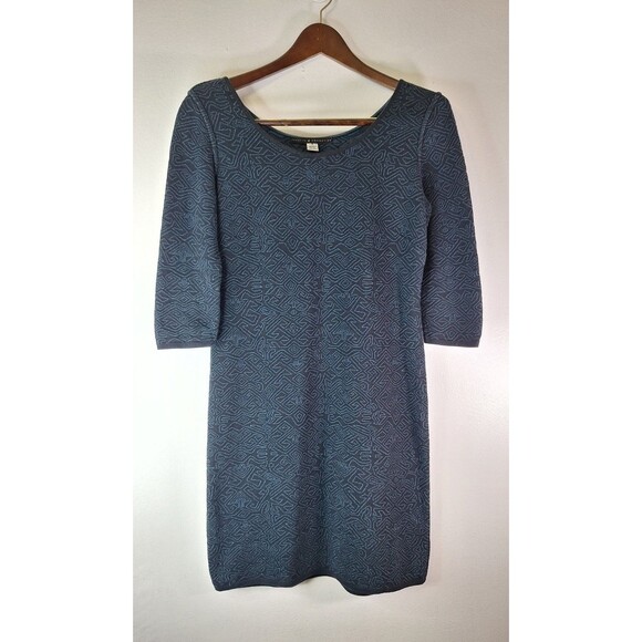 PERUVIAN CONNECTION Sweater Dress Women's Small 100% Pima Cotton Career Office - Picture 1 of 7